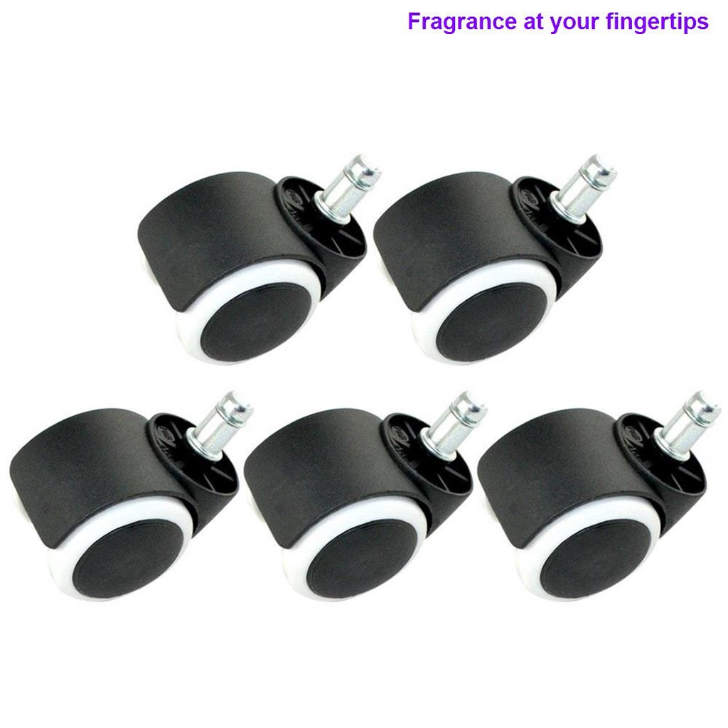 №Cassa 2 inch Diameter Snapin Style Office Chair Rolling Rollers Wheel