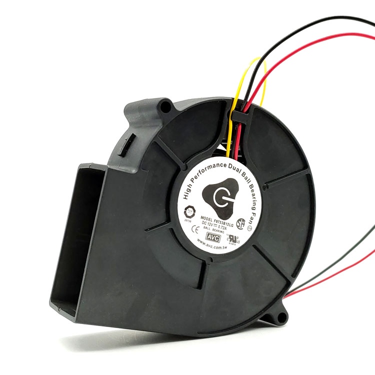 Genuine Original AVC 9733 F9733B12LG 12V 0.72 A3 Line Double Ball Turbo ...