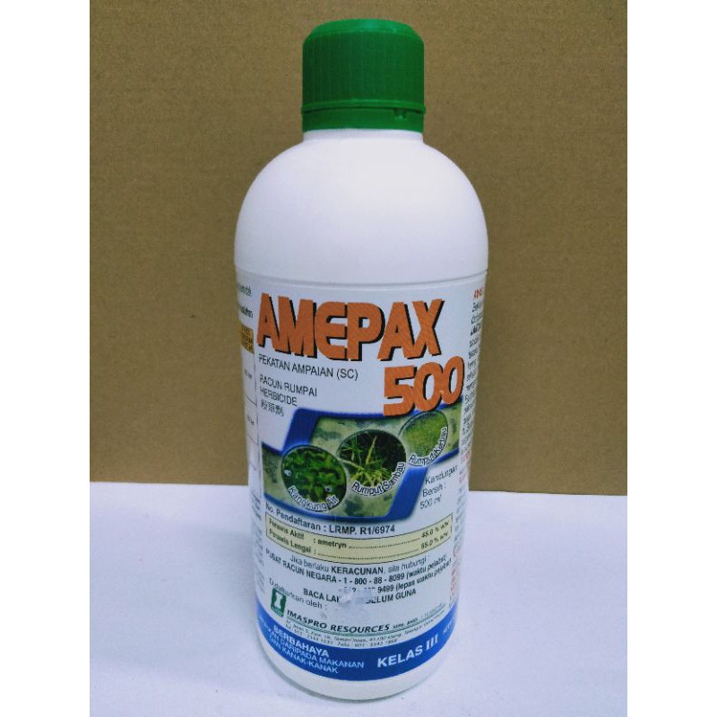 Amepax 500 500ml Racun Rumpai Racun Rumput Herbicide Shopee Malaysia