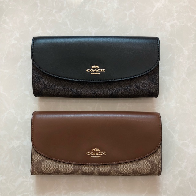 COACH SLIM ENVELOPE WALLET IN SIGNATURE