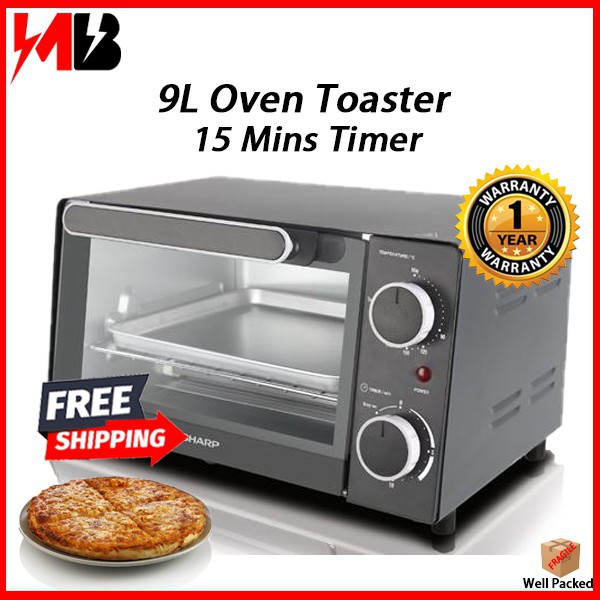 🔥ORIGINAL🔥 Sharp 9L Toster Over Pembakar Roti EO9MTBK EO9MTBK Oven