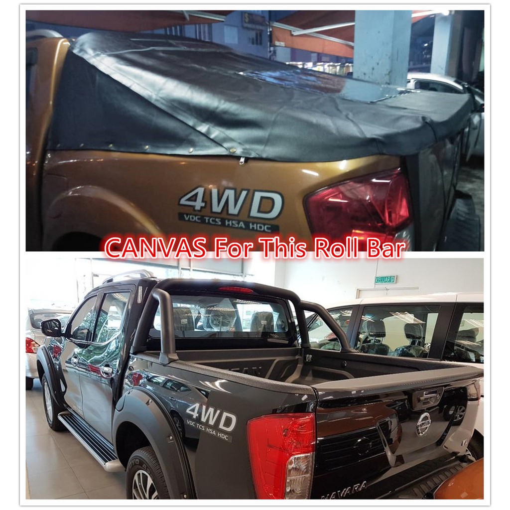 4x4 Canvas Rear Cover NISSAN NAVARA NP300 2015 - 2020 (Premium Quality ...