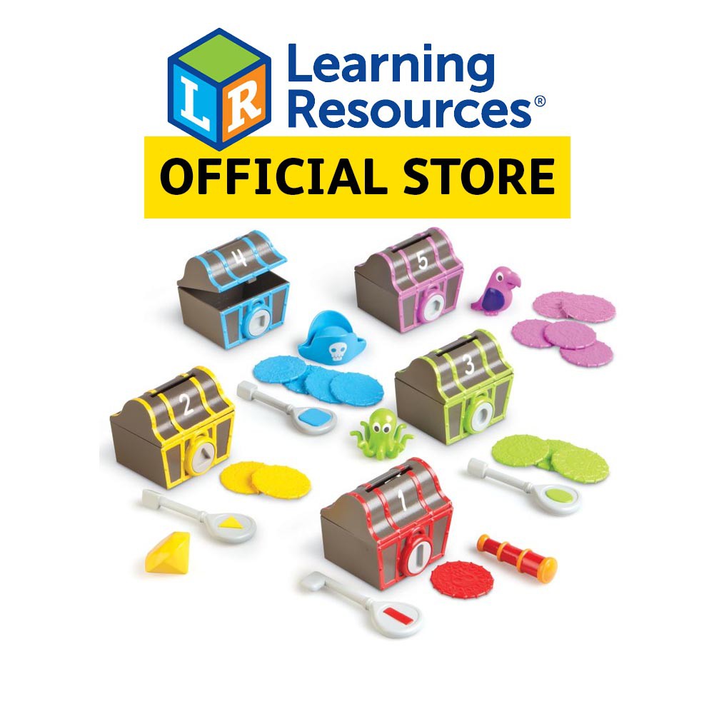Learning Resources Sorting Surprise Pirate Treasure- Age 3-7, Matching ...