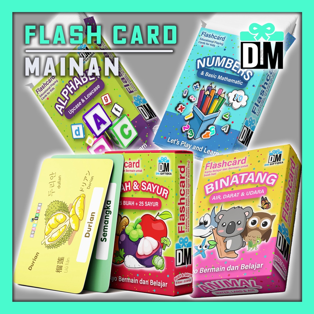 Flash Card Learning to Play Cards for Children to Genius Education ...