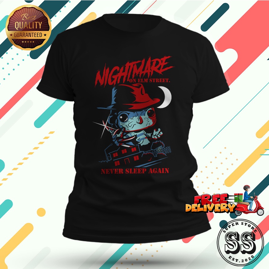 T-shirt "Nightmare Story" - Unisexe Adulte - Manches Courtes - Neuf Avec étiquettes