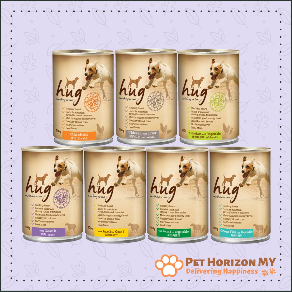 Hug Canned Dog Food 400g | Shopee Malaysia