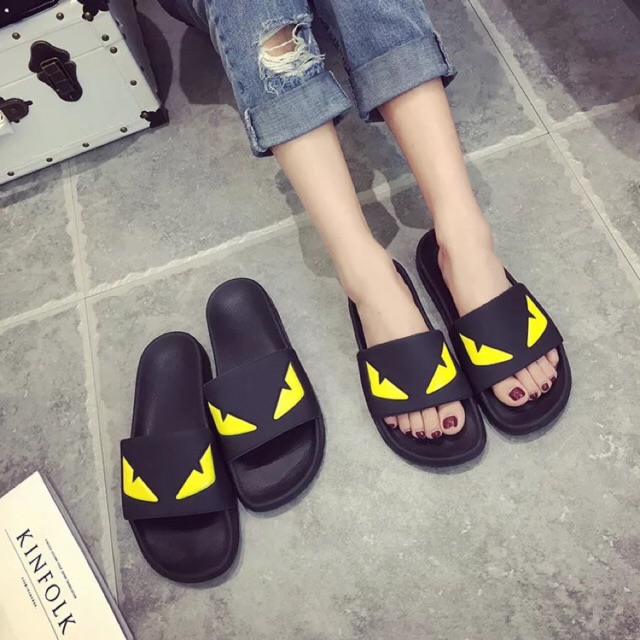 Couple Sandal Fendi Inspired Slipper Sandal Fashion Slipper