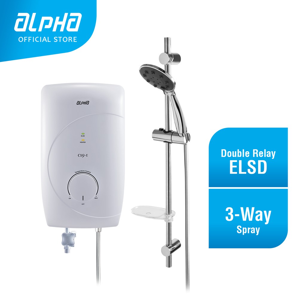 ALPHA CX9 E Instant Water Heater (Non Pump) Shopee Malaysia