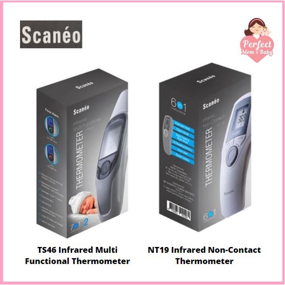 Scaneo TS46 Infrared Multi Functional Thermometer / NT19 Infrared NonContact Thermometer