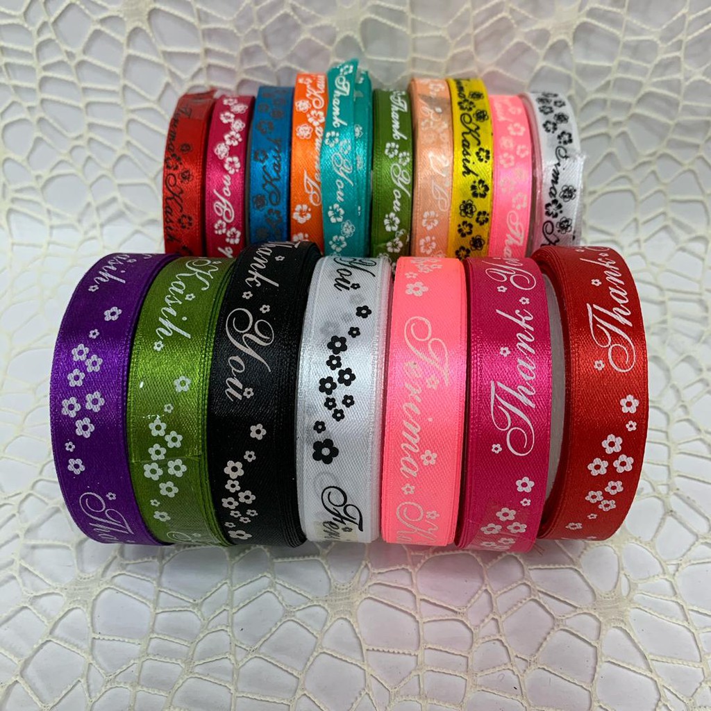 [READY STOCK] FANCY RIBBON For Art & Crafts Festival Season Decoration ...