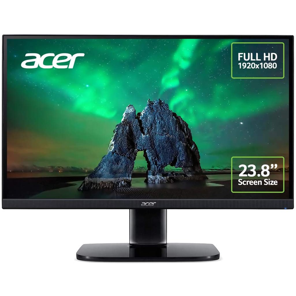 Acer KA242Ybi 24 Inch Full HD Monitor (IPS Panel, FreeSync, 75 Hz, 1 ms ...