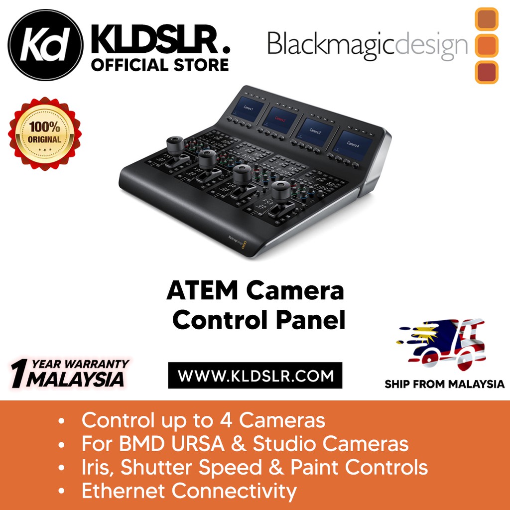 Blackmagic Design ATEM Camera Control Panel | Shopee Malaysia