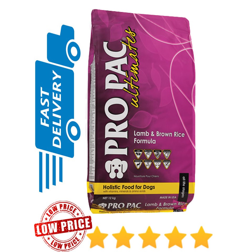 PROPAC Ultimates Holistic Lamb Brown Rice Formula 12KG