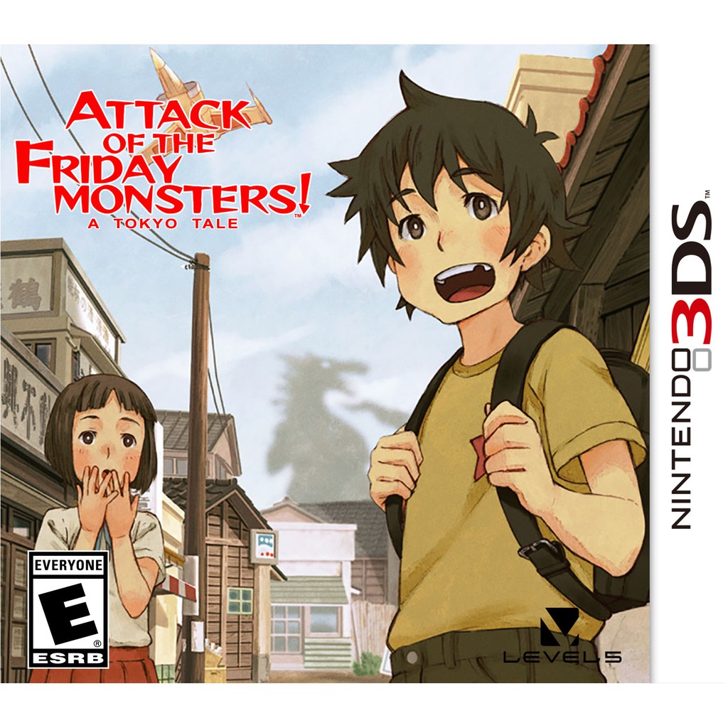 Nintendo 3DS Cia Game] Attack of the Friday Monsters! A Tokyo Tale (USA) |  Shopee Malaysia