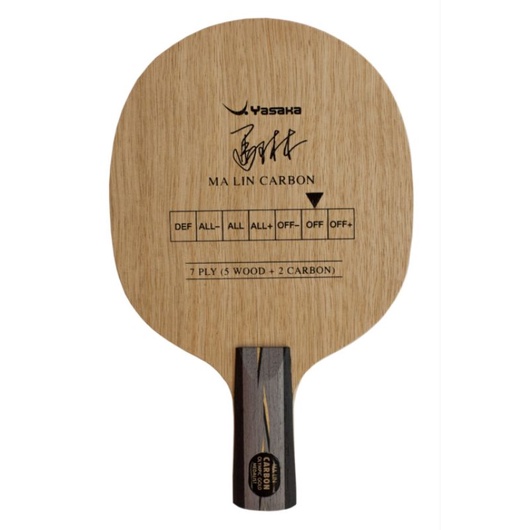 YASAKA Ma Lin Blade Yasaka Ma Lin Max Carbon Table Tennis Blade ...
