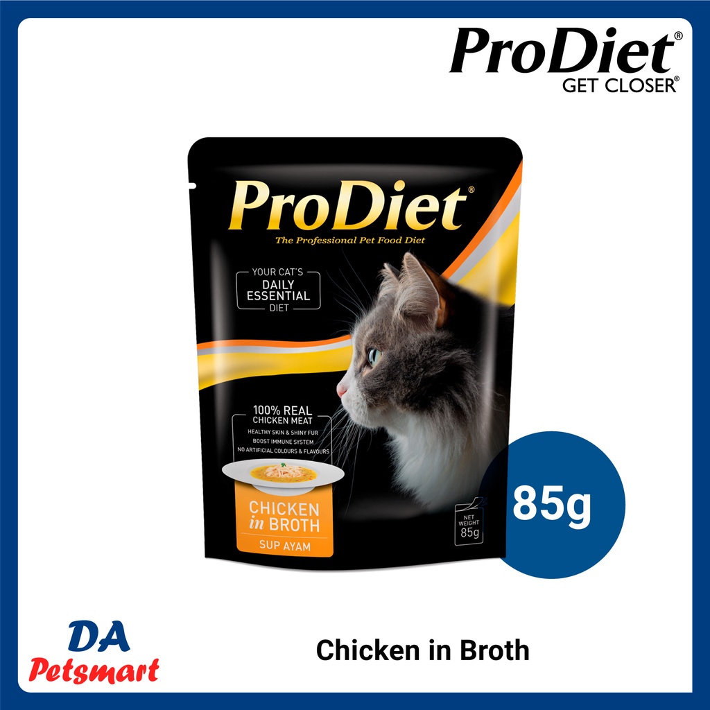 ProDiet Cat Wet Food Broth For Kitten Adult Cat Pieces 85gram Shopee Malaysia