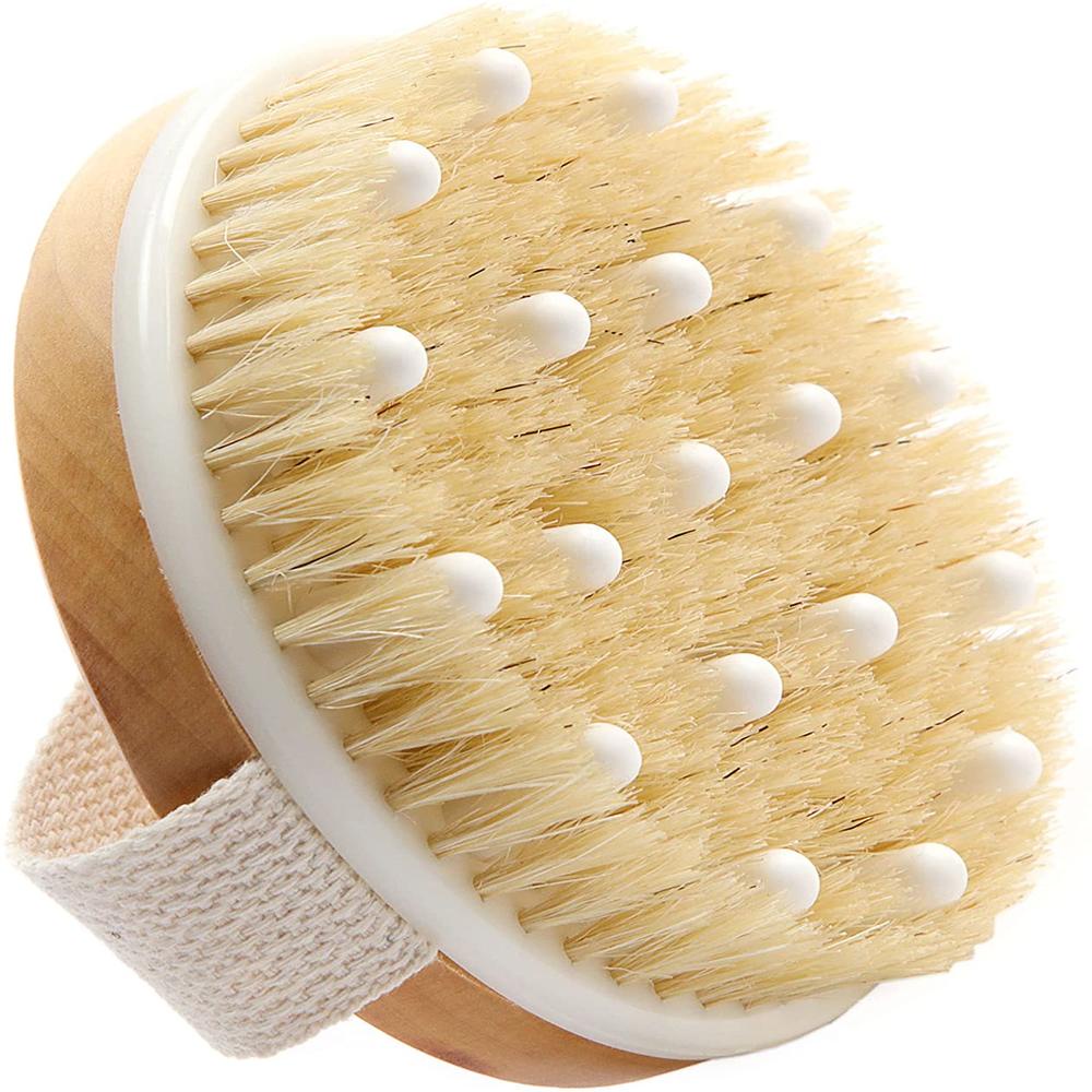 Dry Body Brush Cellulite Reduction Dry Brush Exfoliating Brush with