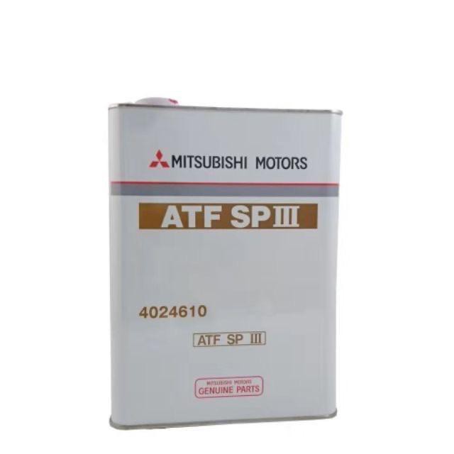 4024610 Mitsubishi ATF SP3 Auto Gear Oil (4L) Proton/Perodua | Shopee ...