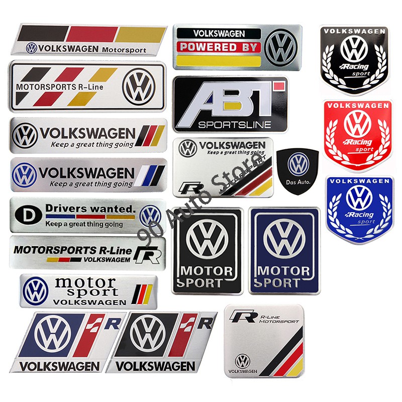 Metal Car Body Nameplate Sticker Auto Rear Emblem Badge Trunk Scratch ...