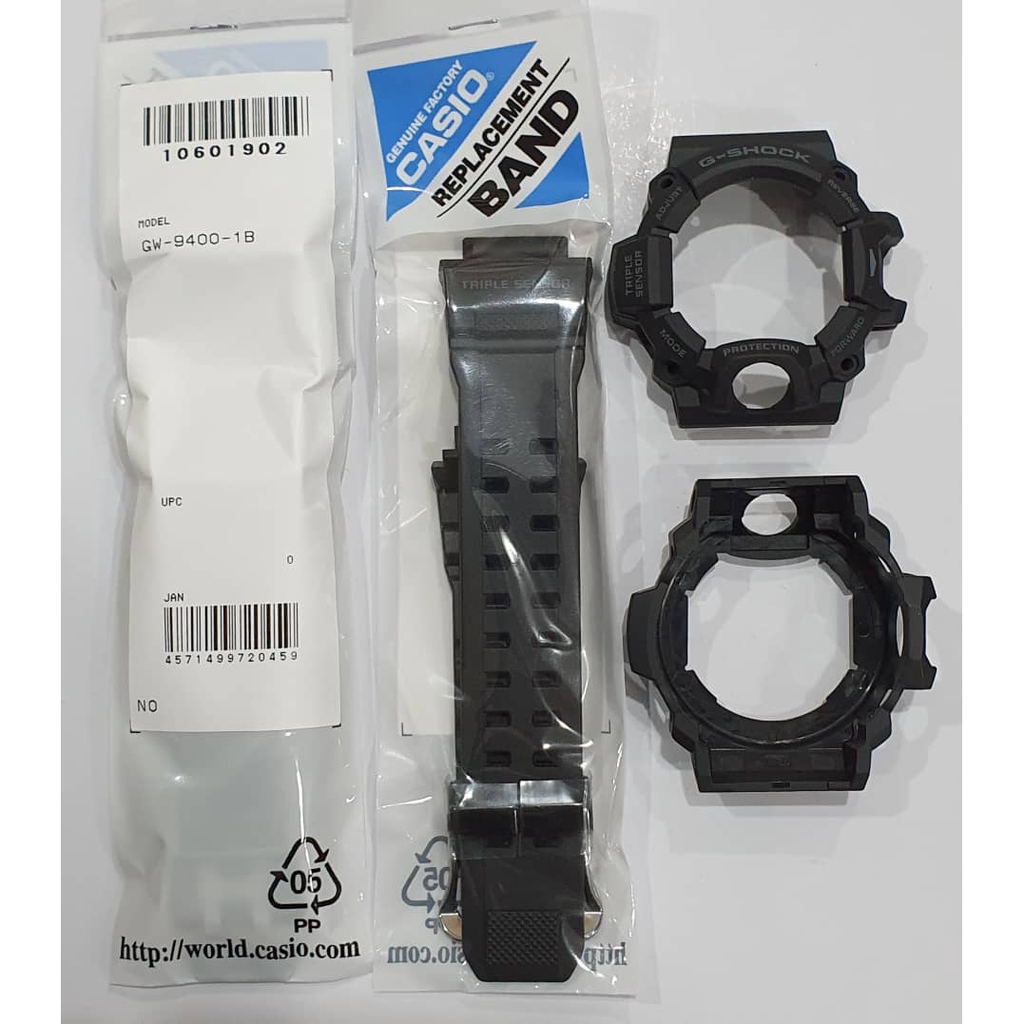 Casio G Shock GW 9400 1B Replacement Parts Band and Bezel