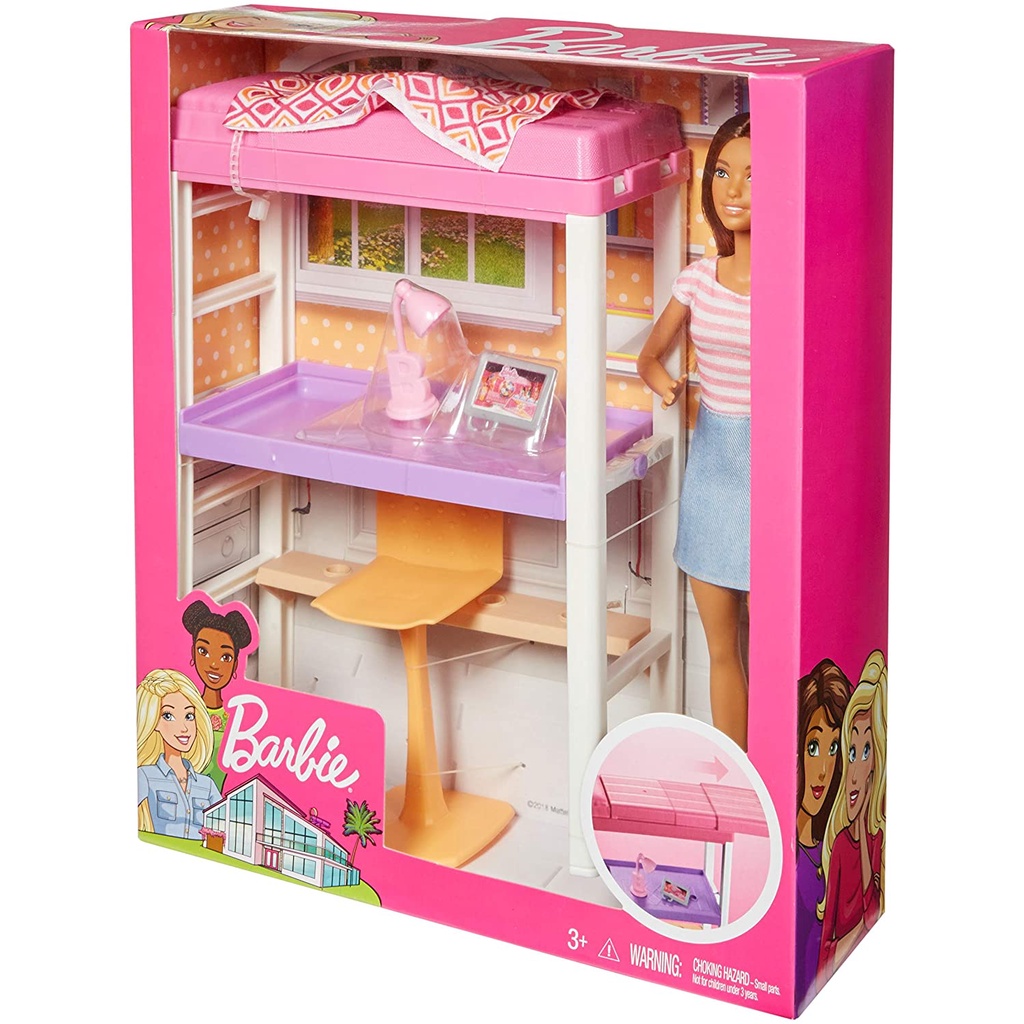 Barbie Doll & Furniture Set