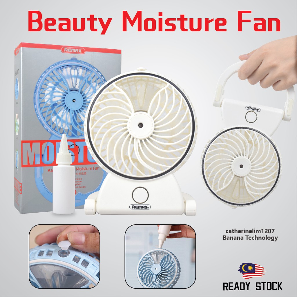 Remax F9 Mini Usb Small Fan Kipas Kecil Cartoon Rechargeable Battery ...