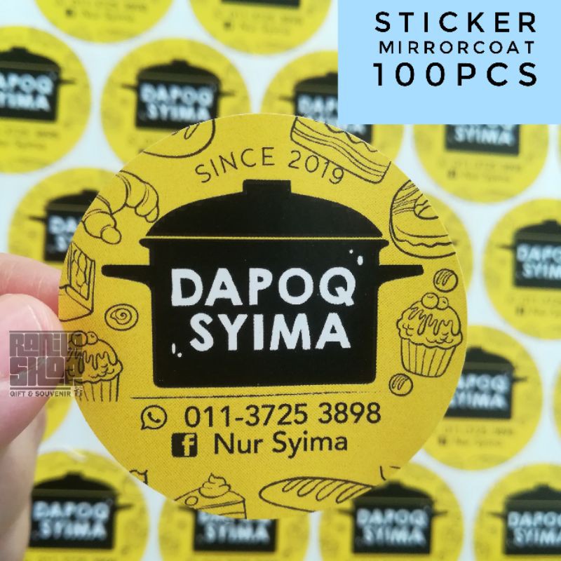 Mirrorcoat sticker on sale