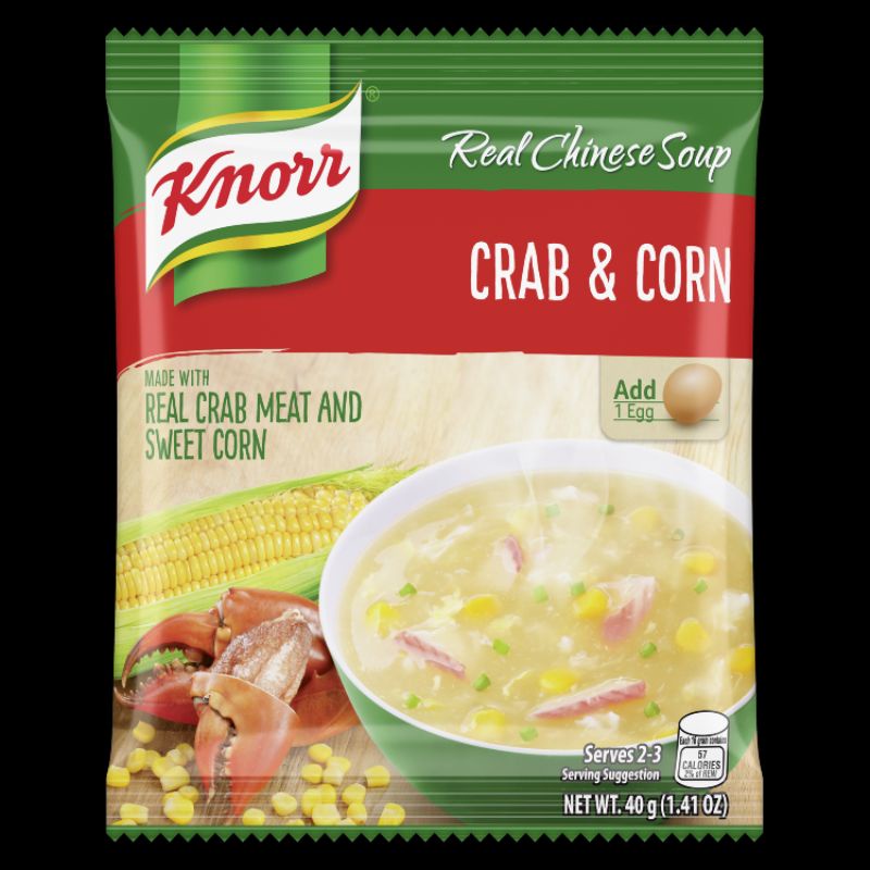 Knorr Crab and Corn Soup 40g | Shopee Malaysia