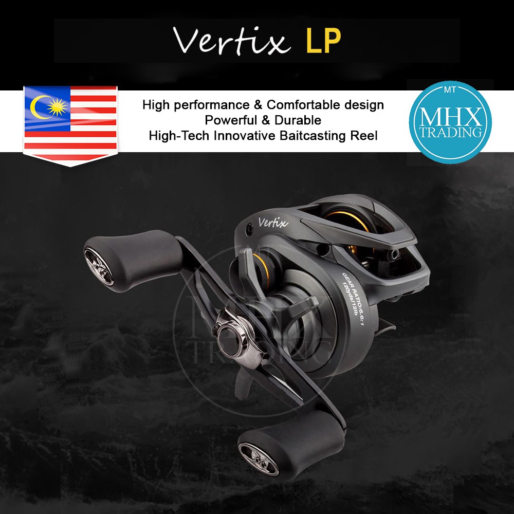 Baitcasting Reel Vertix Tempo High-Tech Innovative Fishing Reel