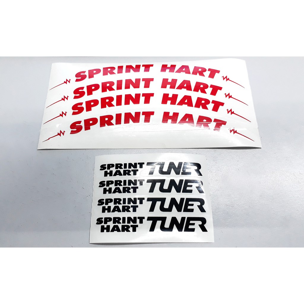 SPRINT HART TUNER rim - sticker | Shopee Malaysia