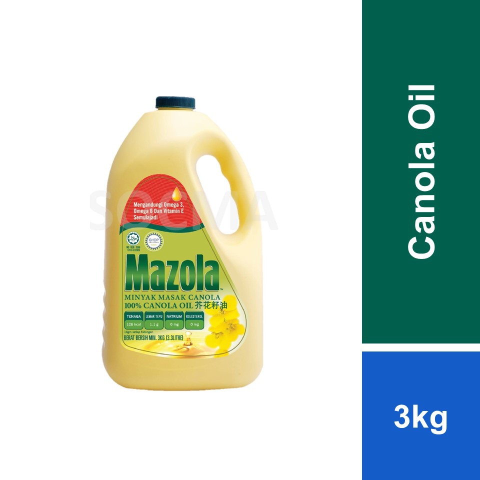 Mazola Canola Oil 3kg Shopee Malaysia