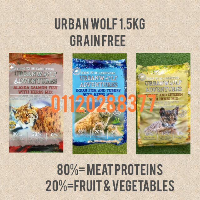 Urban wolf dog clearance food