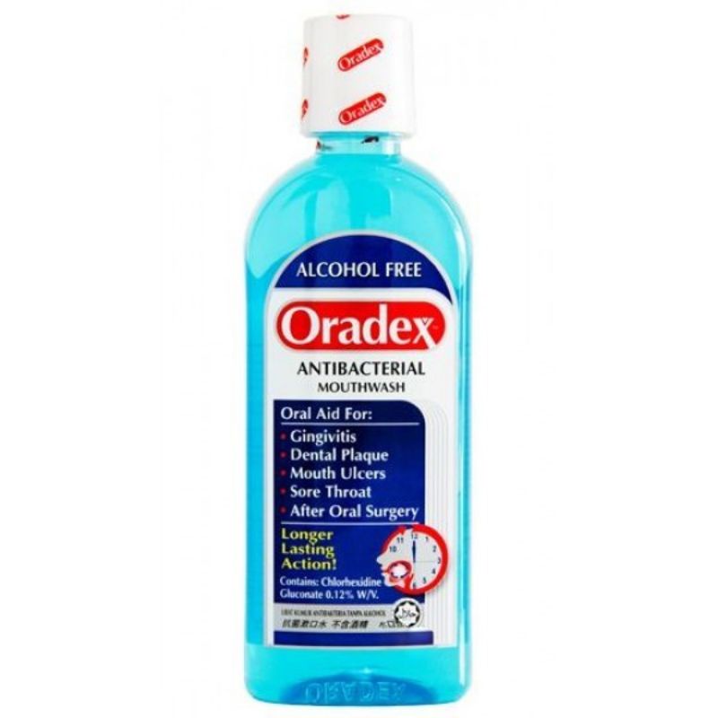 Oradex Antibacterial Mouthwash (Oral Hygiene) | Shopee Malaysia
