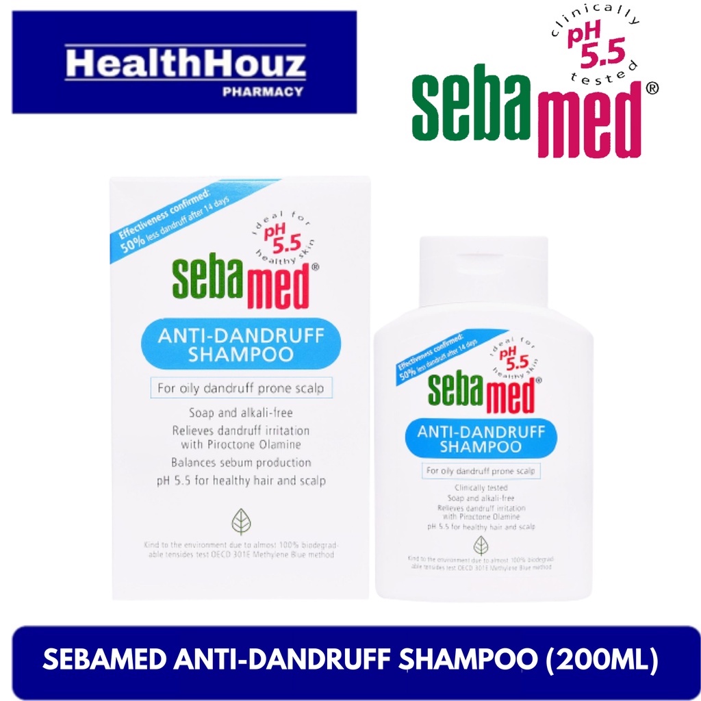 Sebamed Anti Dandruff Shampoo 200ml Shopee Malaysia