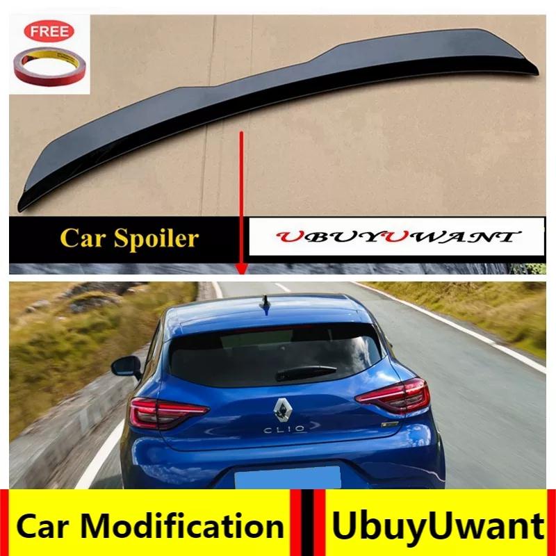 Ubuyuwant Rear Roof Lip Spoiler For Renault New Clio Hatchback Spoiler Spoiler Abs