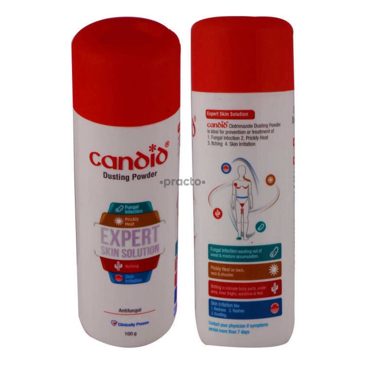 CANDID Antifungal Dusting Powder 50g, 100g (Fungal infection, Prickly heat, Itching, Skin