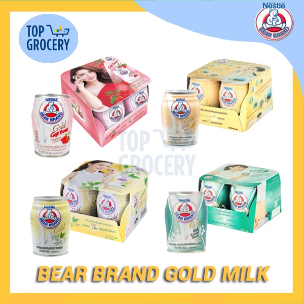 Nestle Bear Sterilized Milk 140ml [Bear Brand Gold] | Shopee Malaysia