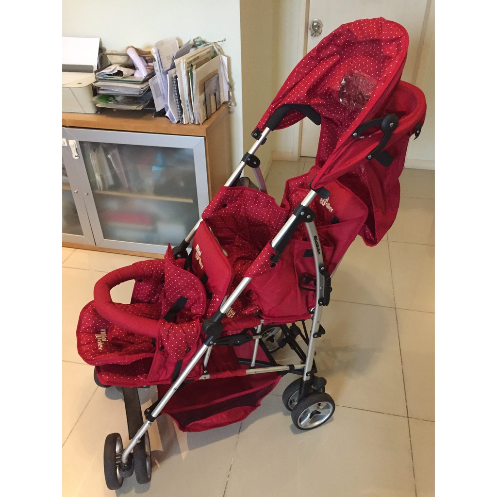 Mini walker double discount stroller