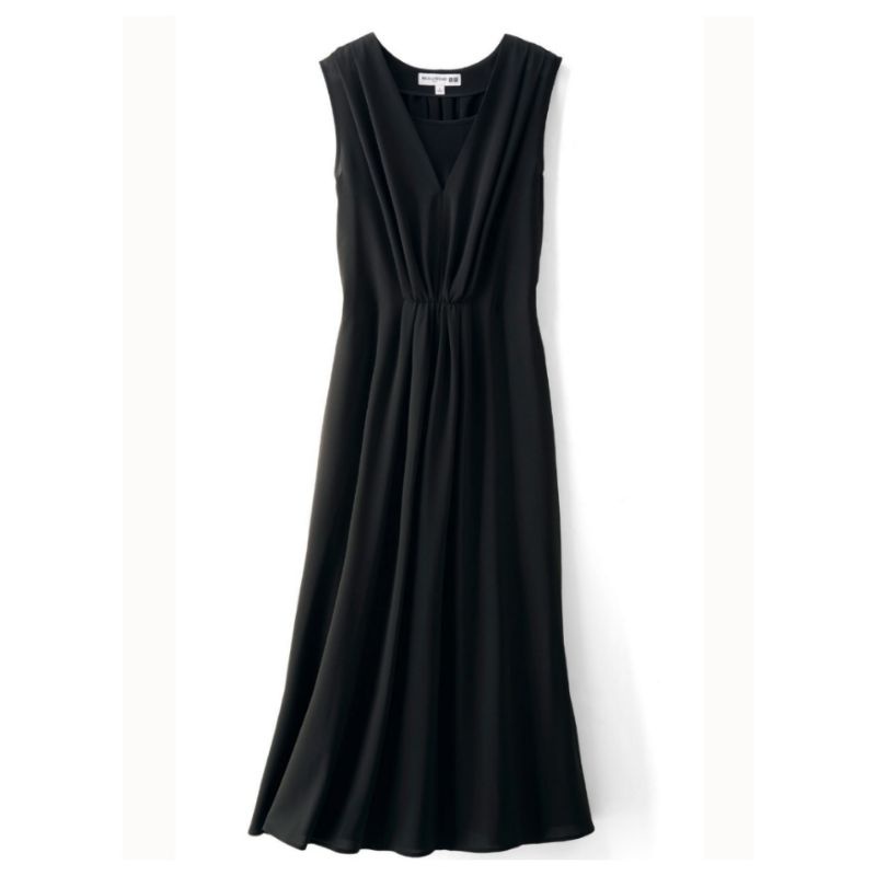 Uniqlo hot sale chiffon dress