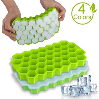 Ice Cube Tray Lid Shovel Food Grade Flexible Ice Cube Mold Freezer