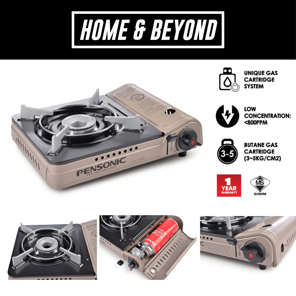 PENSONIC PORTABLE CAMPING STEAMBOAT GAS STOVE PPG2003N Shopee Malaysia