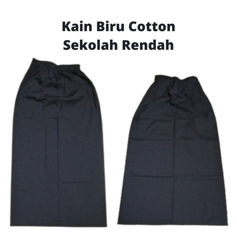 [READY STOCK] AS Cotton Kain Biru - Sekolah Rendah | Shopee Malaysia