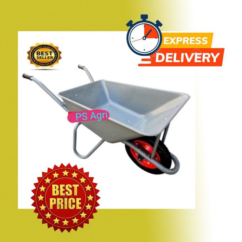 Wheel Barrow Cart Barrow Kereta Sorong, Wheelbarrow Kereta Tolak