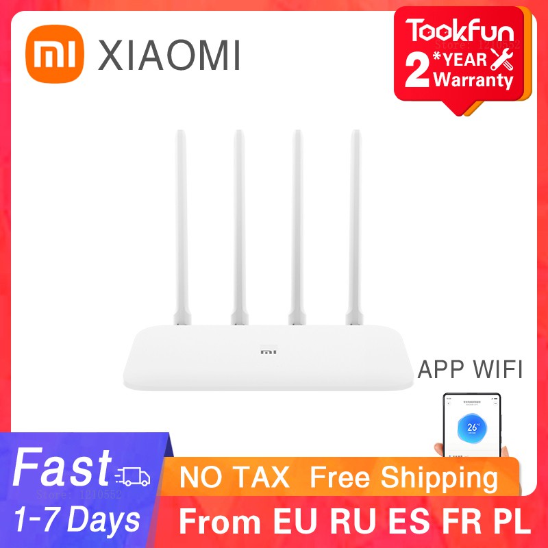 Xiaomi Router 4A Gigabit Edition 128Mb Wifi Extender Dual-Core CPU Game ...