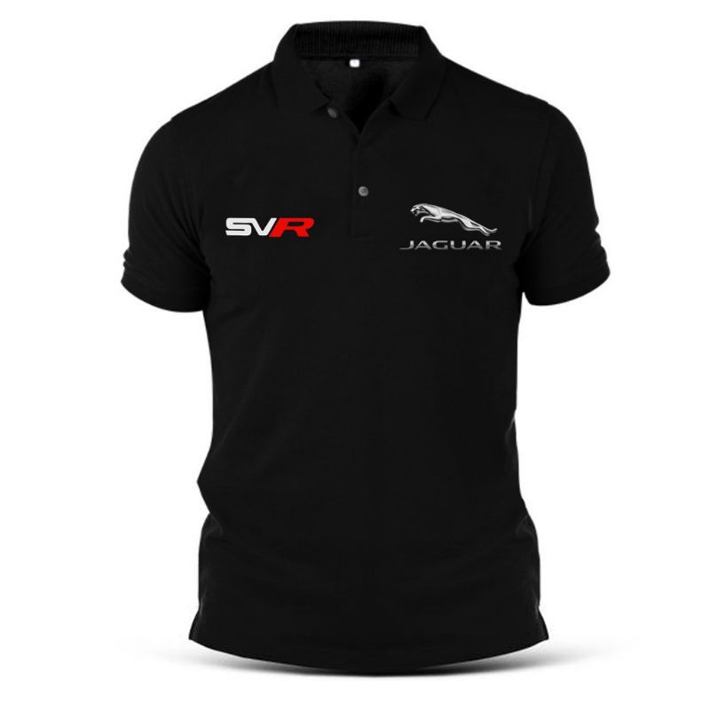 SVR JAGUAR BRAND POLO TSHIRT COLLAR GSM240 PURE COTTON 100 HIGH