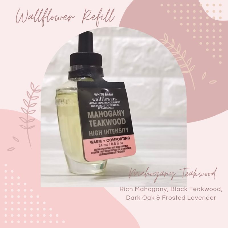 Best Scents Bath Body Works MAHOGANY TEAKWOOD Wallflowers