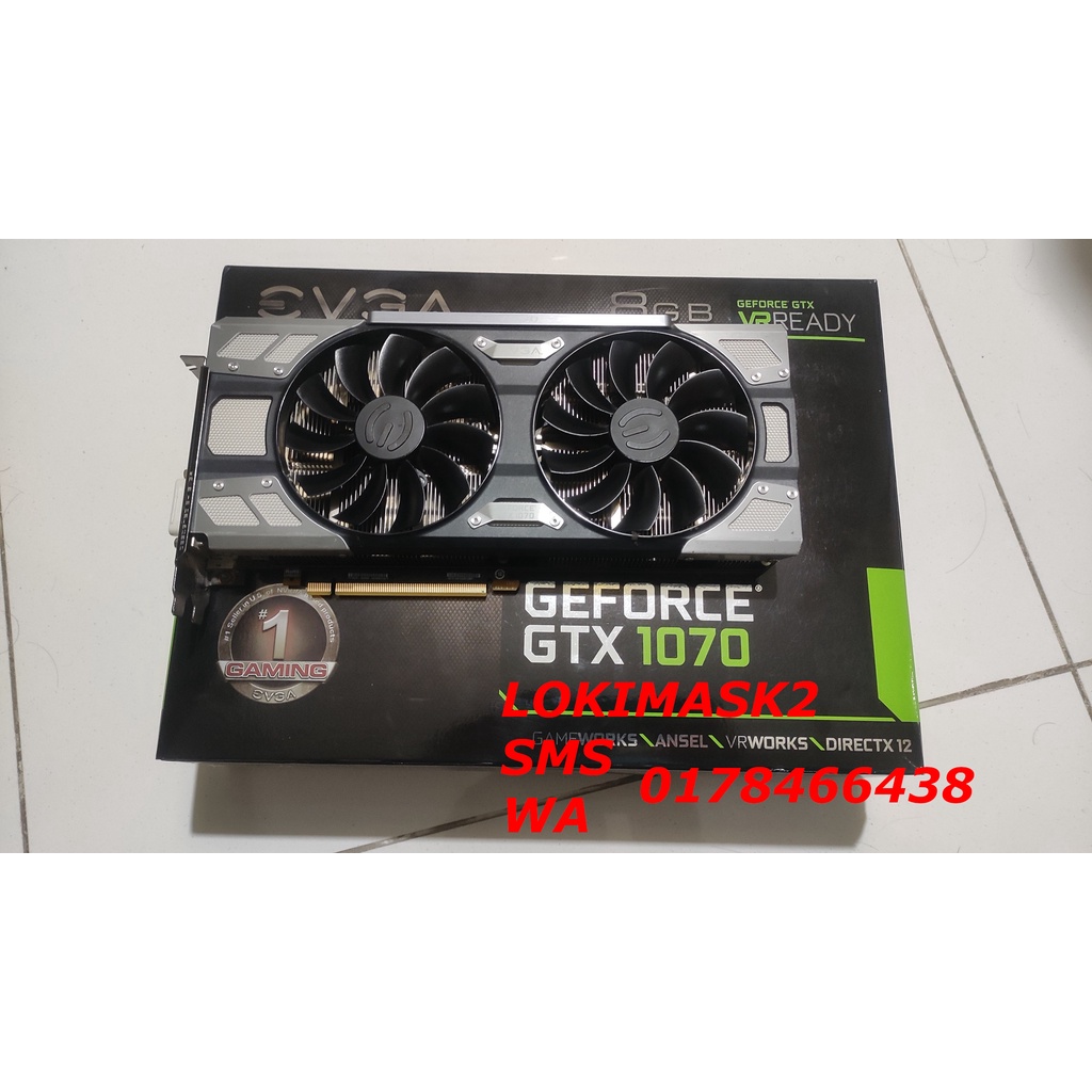 Evga hot sale gtx1070 ftw