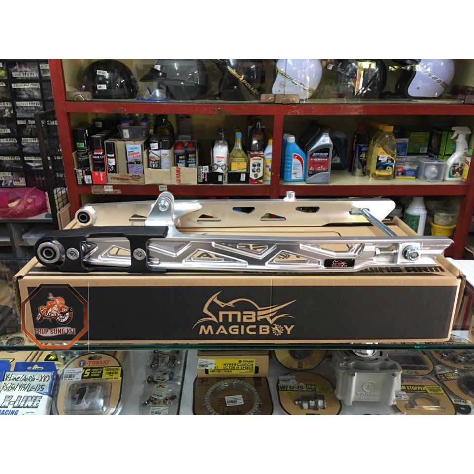 SWING ARM RACING MAGIC BOY MB01 EXTRA 45MM FOR YAMAHA Y15/Y16 Shopee