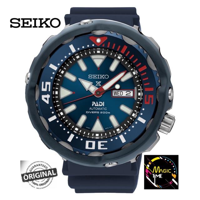 original Seiko Men PROSPEX PADI Monster Tuna Diver Watch SRPA83K1 Shopee Malaysia