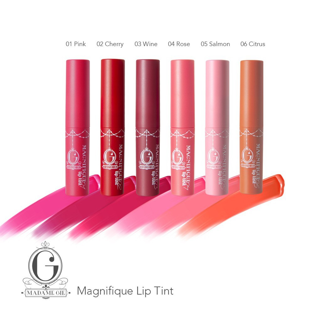 Madame Gie Magnifice (Lip Tint) | Shopee Malaysia